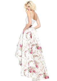 Sherri Hill - Floral Print Prom Dress