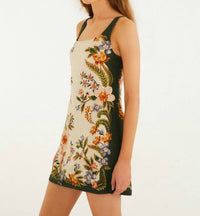 Farm Rio - Square Neck Mini Dress