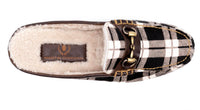Martin Dingman Men's Cozy Slide in black white - men's loafer - view 4