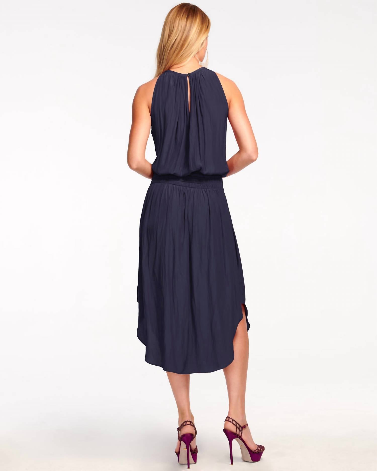 Ramy Brook - Audrey Smocked Midi Dress