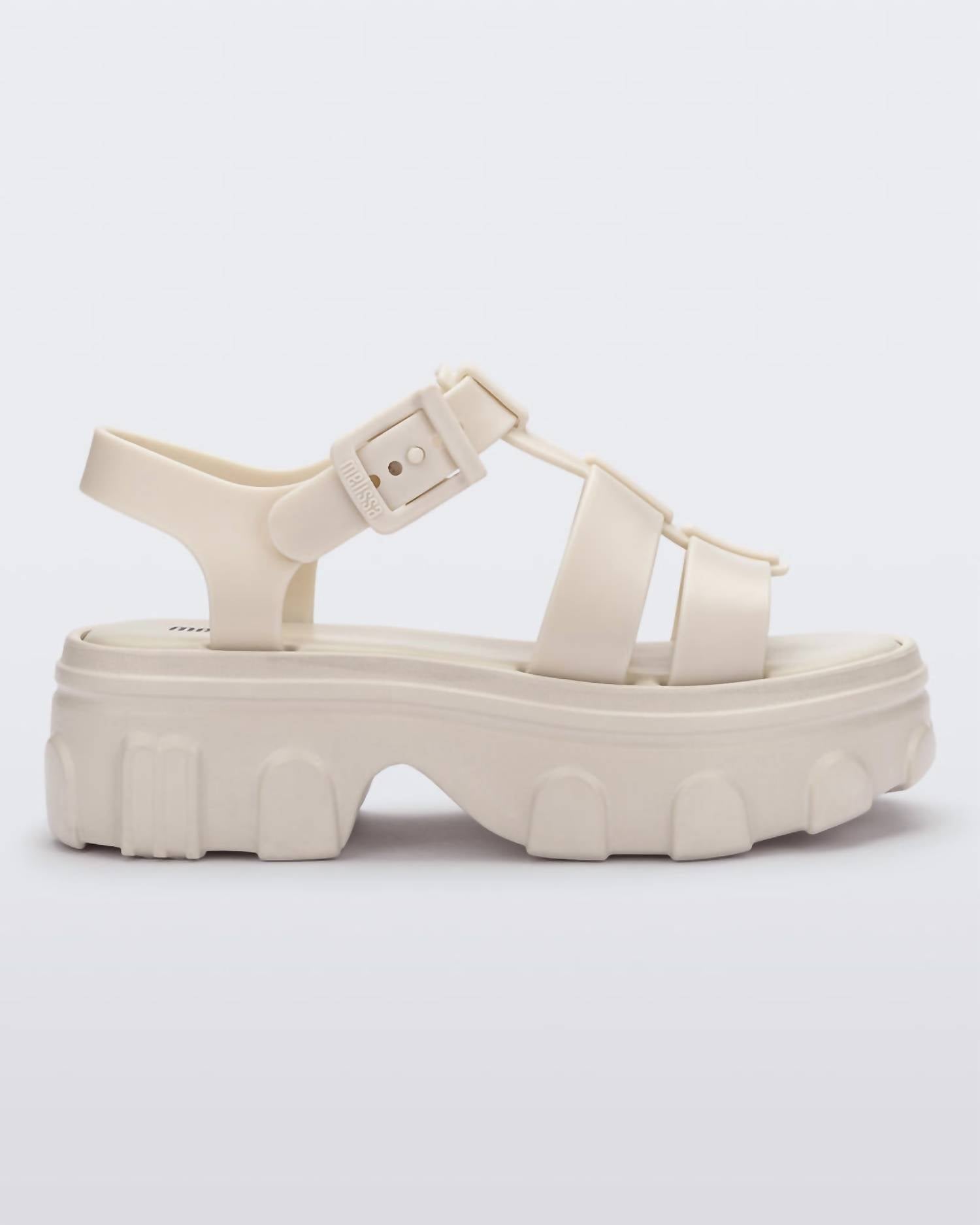 melissa Women's Ella Platform Sandals in beige - women's sandal