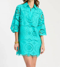 Tyler Boe - Penny Eyelet Tunic Dress