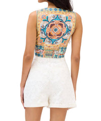 Allison New York - Emma Cropped Vest