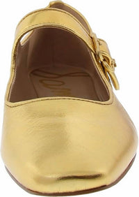 Sam Edelman - Women's Michaela Mary Jane Ankle Strap Square Toe Flats
