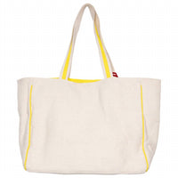Katydid - Women's Softball Oversized Happy Face Canvas Tote Bag