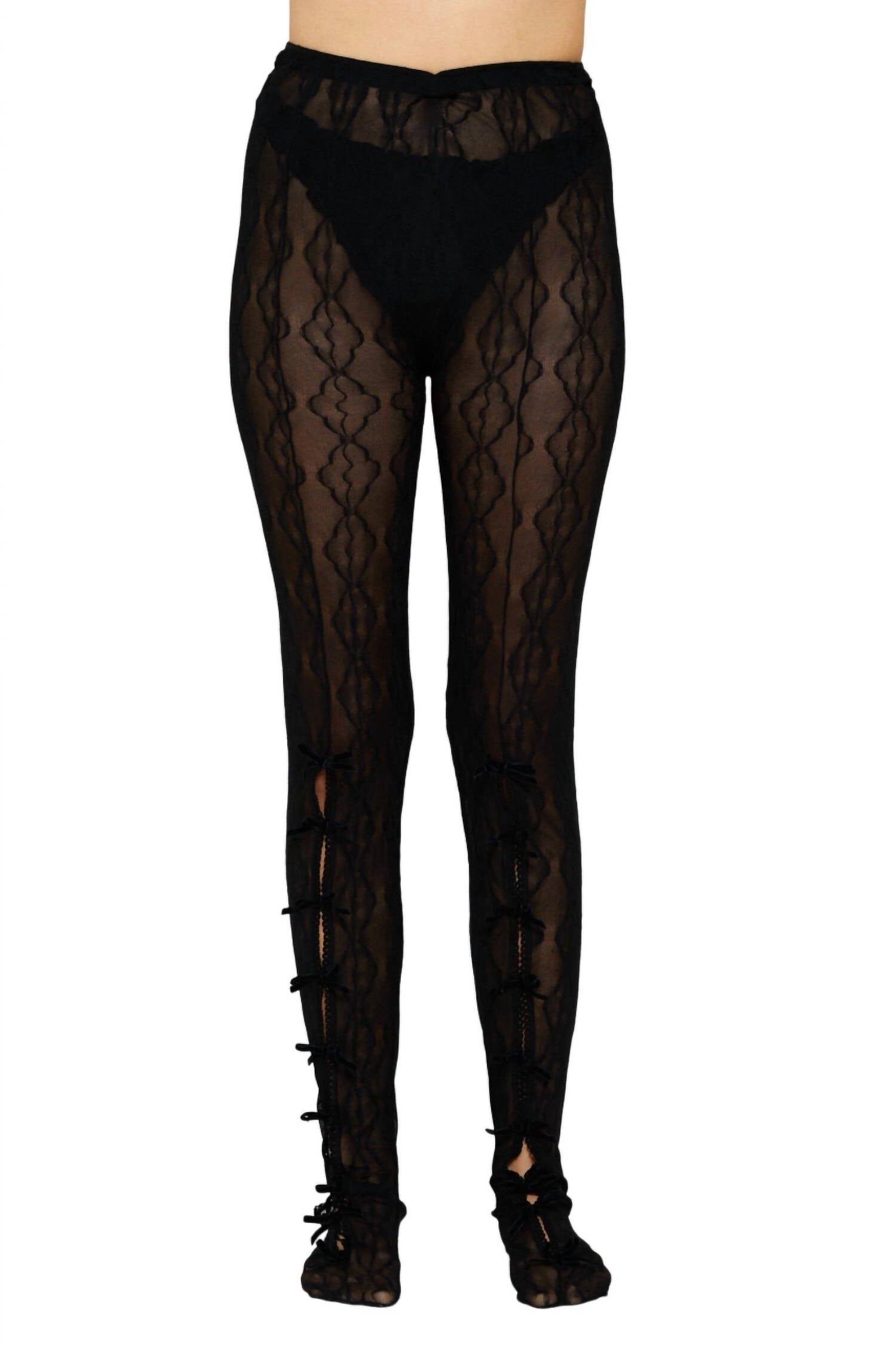 Find Me Now - Mariposa Bow Tights