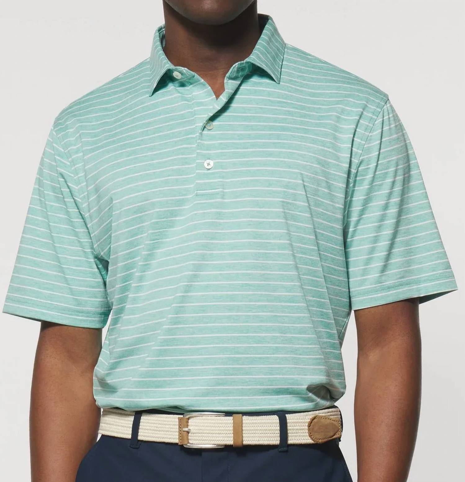 Johnnie-O - Newton Short Sleeve Striped Polo