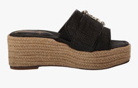 Sam Edelman - Women's Celia Raffia Platform Sandals