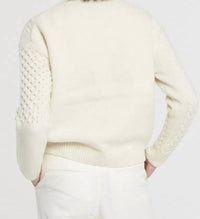 Pomandère - Crewneck With Patchwork Pattern