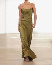 Aje. - Clarice Draped Maxi Dress