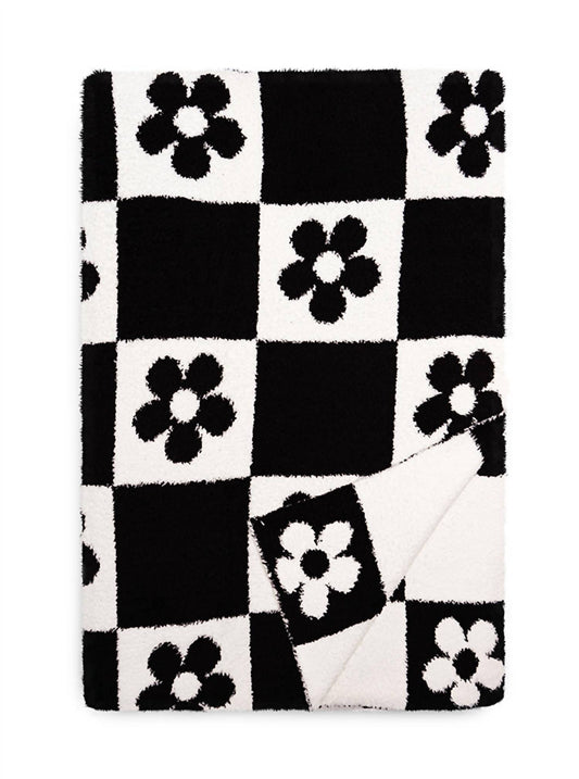 Living Royal - Daisy Checker Blanket