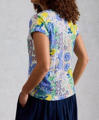 White Stuff - Nelly Notch Neck Tee