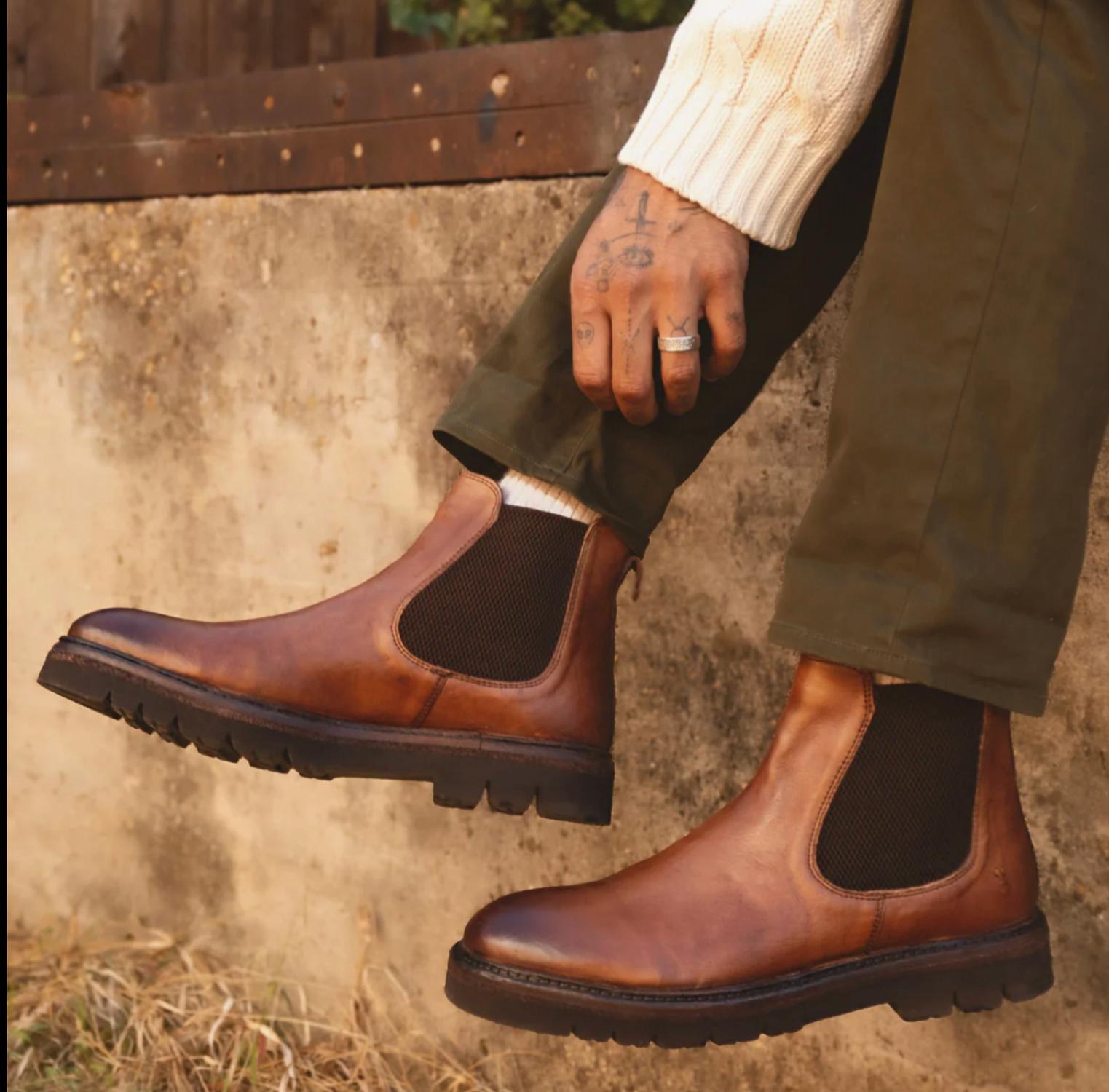 Bedstu - Men's Leather Defy Boots