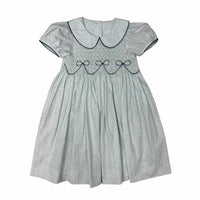 Whimsy Bay Kids - Girl's Beckingham Bow Smocked Dress