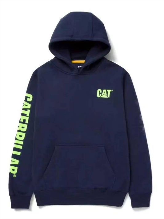 Caterpillar - Women's Trademark Banner Pullover Hoodie Sweater