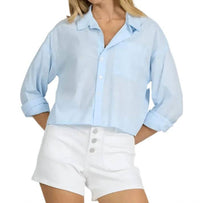 Dear John Denim - Cropped Adrianna Button Up Top