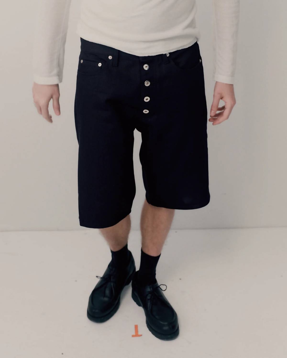 Silphium Studio - Unisex Core Denim Shorts
