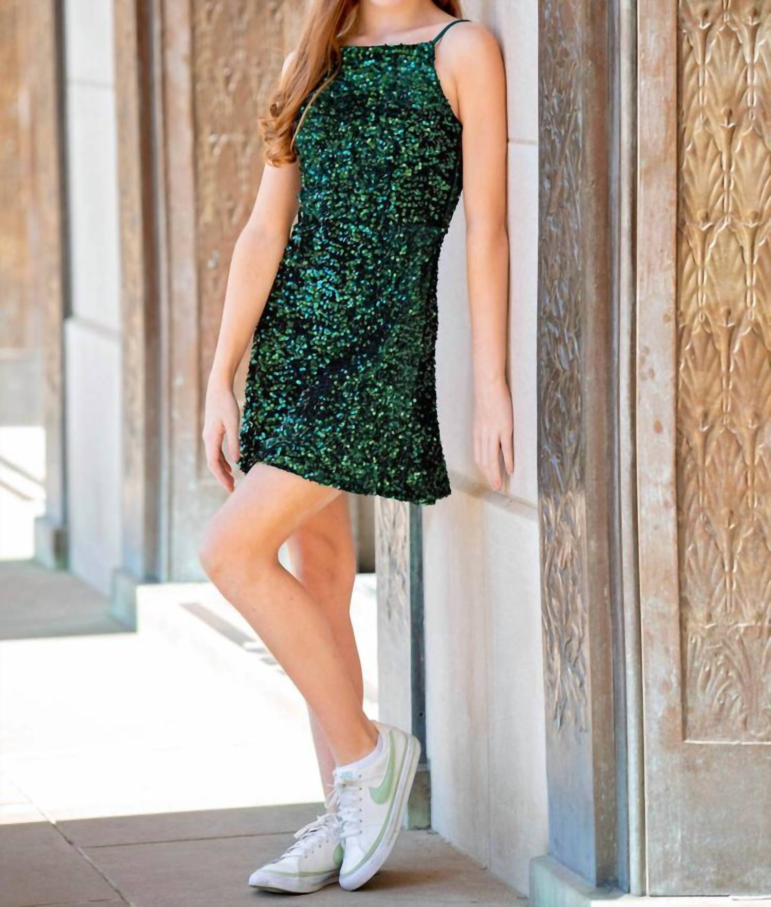 Miss Behave Girls - Girl's Sequin Mini Dress
