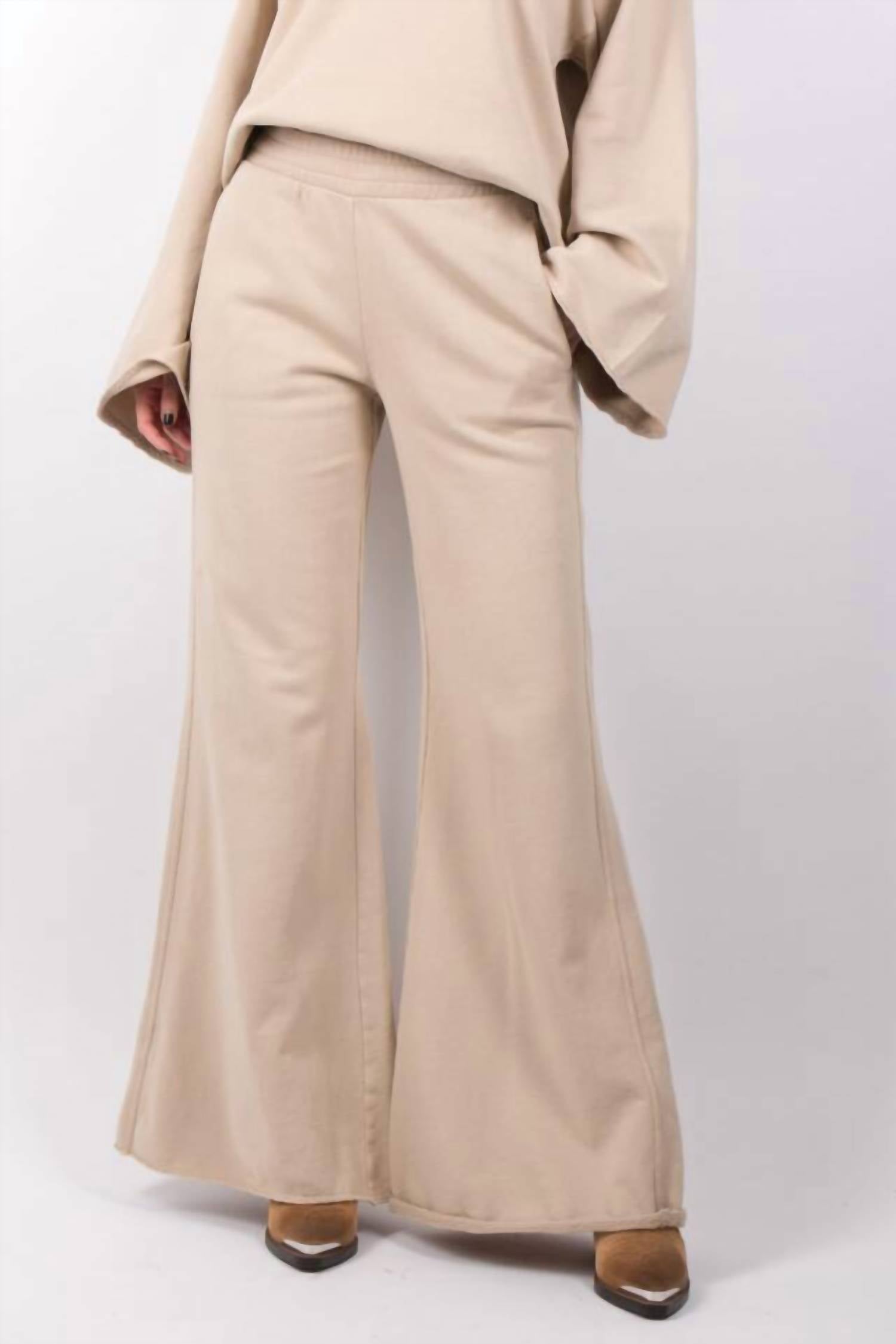 DOROTHEE SCHUMACHER Natural Power Pants in creamy green - women's pants - detail view