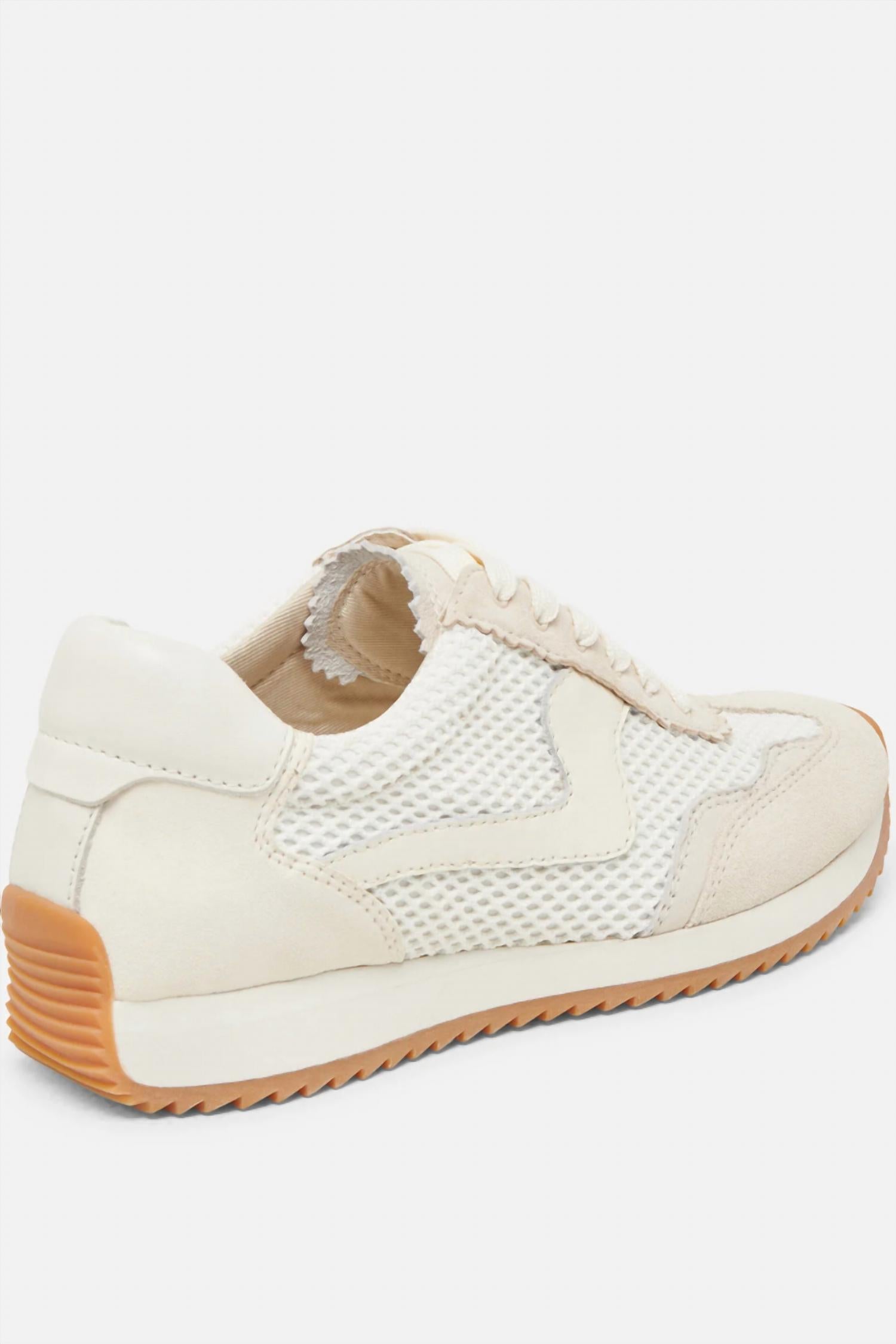 Dolce Vita Women's B.ntcd Mesh Sneakers in white woven mesh - women's sneaker - view 6