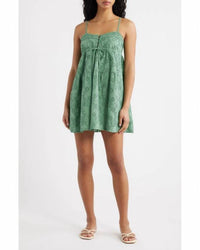 DELUC amore dress in green - women's dress