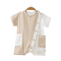 Omnis Pura - Boys Benji Muslin Romper