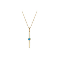 Gold & Honey - Women's Bar Pendant