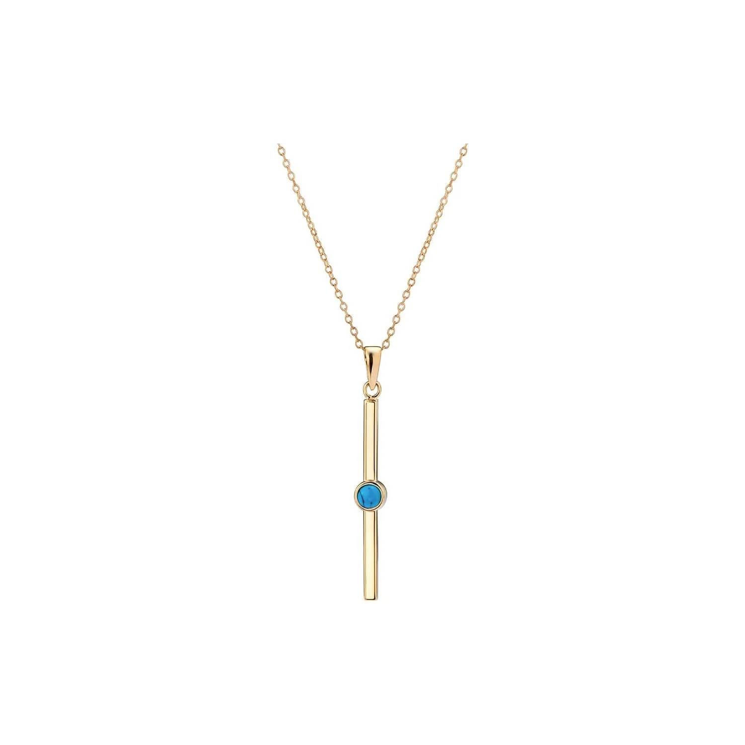 Gold & Honey - Women's Bar Pendant