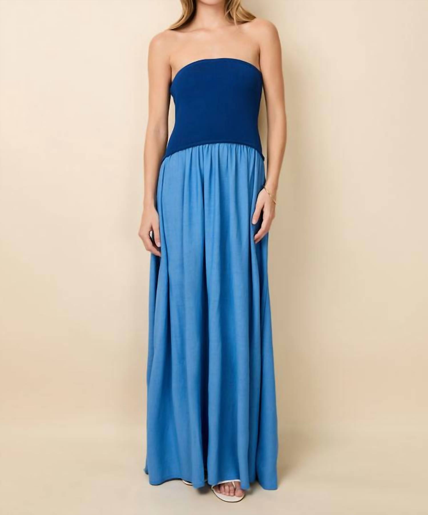 Solid & Striped - Strapless Soglio Dress