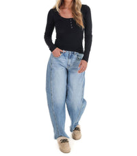Free People - Wide Awake Layering Top