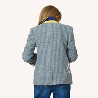 KERRI ROSENTHAL Workday Love Rises Blazer in multi - women's jacket - detail view