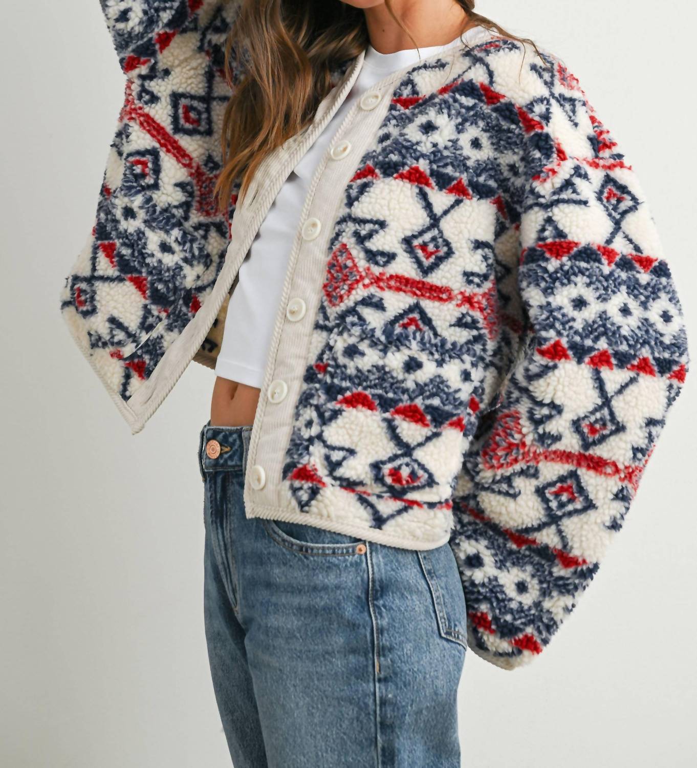 Buttermelon - Cora Fleece Long Sleeve Jacket
