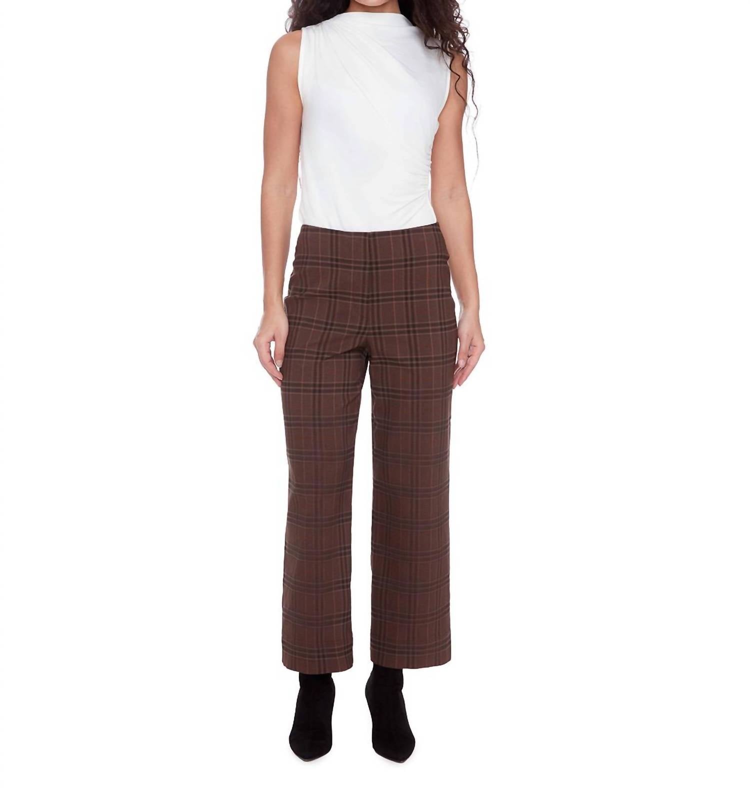 I Love Tyler Madison - Jenny Plaid Techno Pants