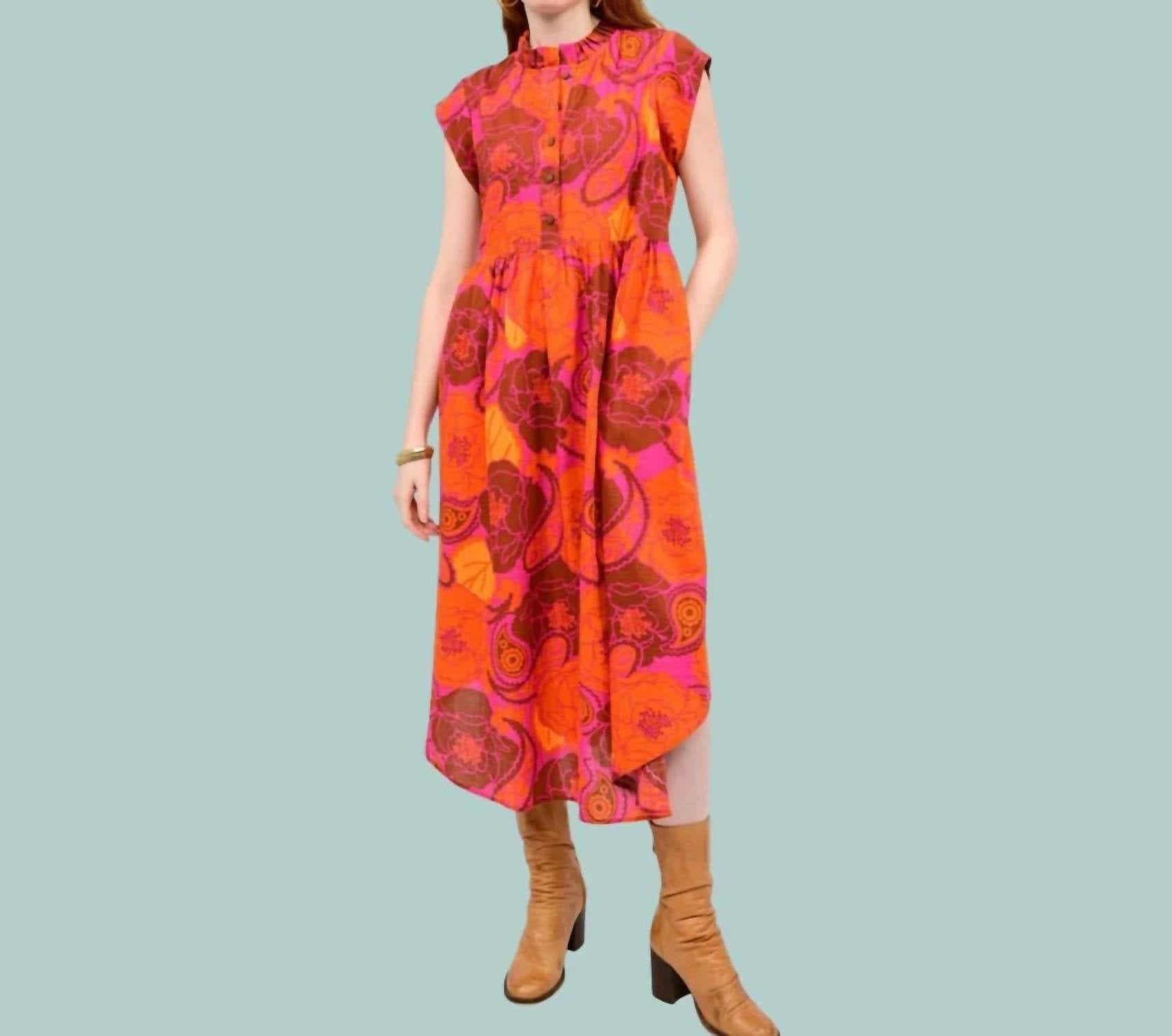 Uncle Frank - Camellia In Bloom Dress