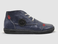 Kcr Group - Women's Medical-Sole Wool-Lined Zip-Up Leather Boots