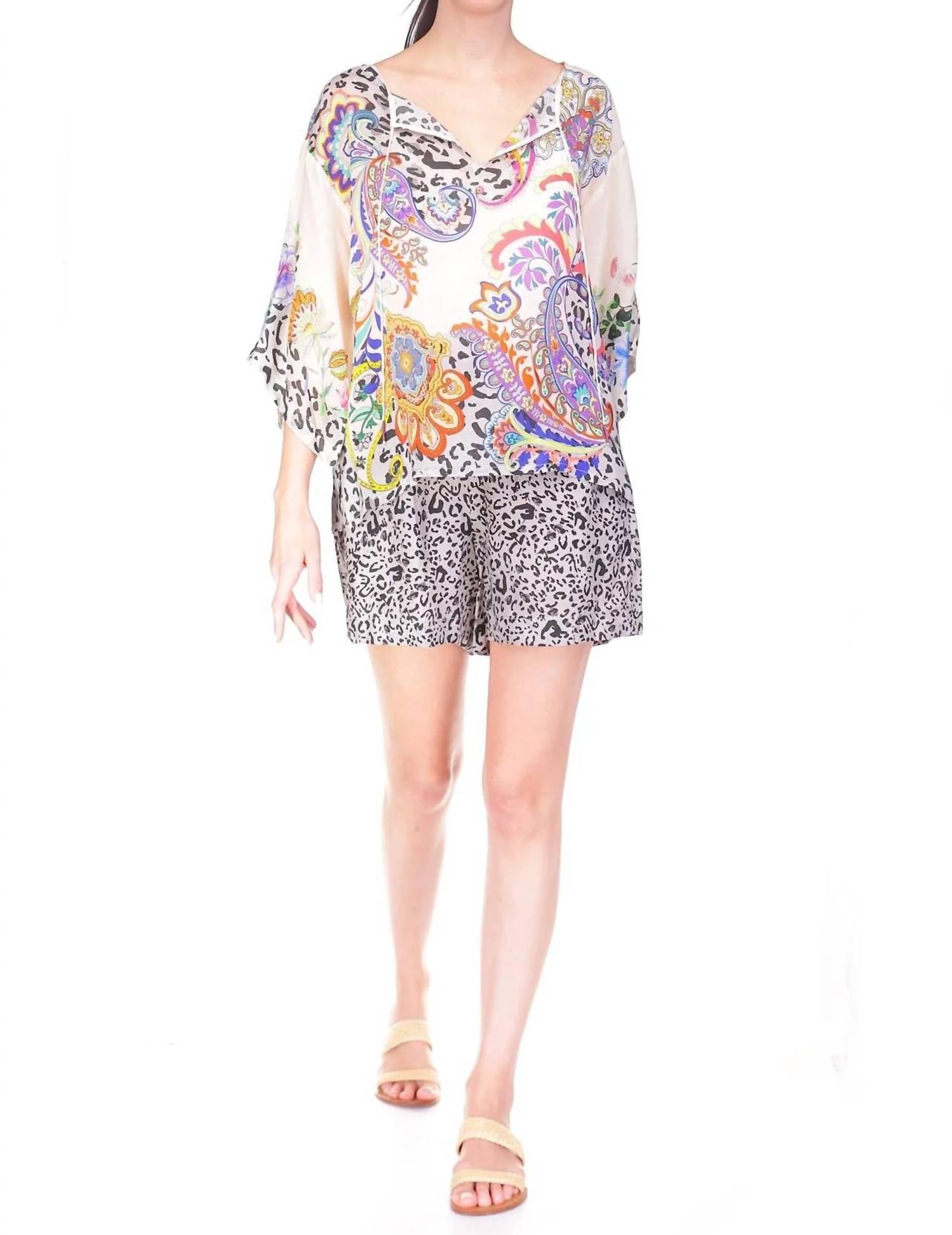 Johnny Was TEMPEST SHORT in amanda - women's shorts