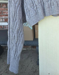 Eternelle - Women's Cropped Sweater