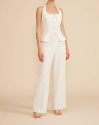Lucy Paris - Bow Halter Vest Top