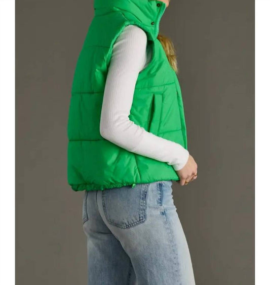 Panache Apparel - Kelly Kick Puffer Vest