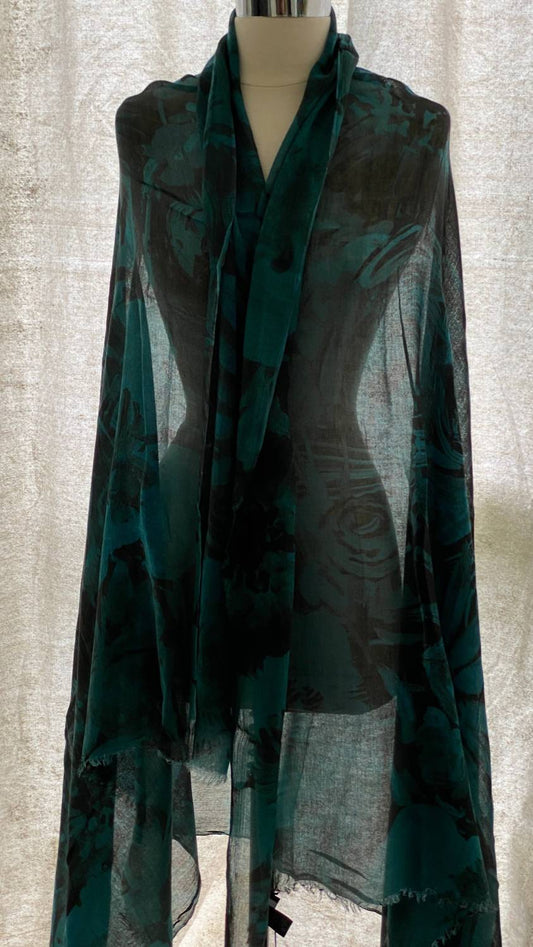 Avant Toi - Women's Modal Scarf With Brushes