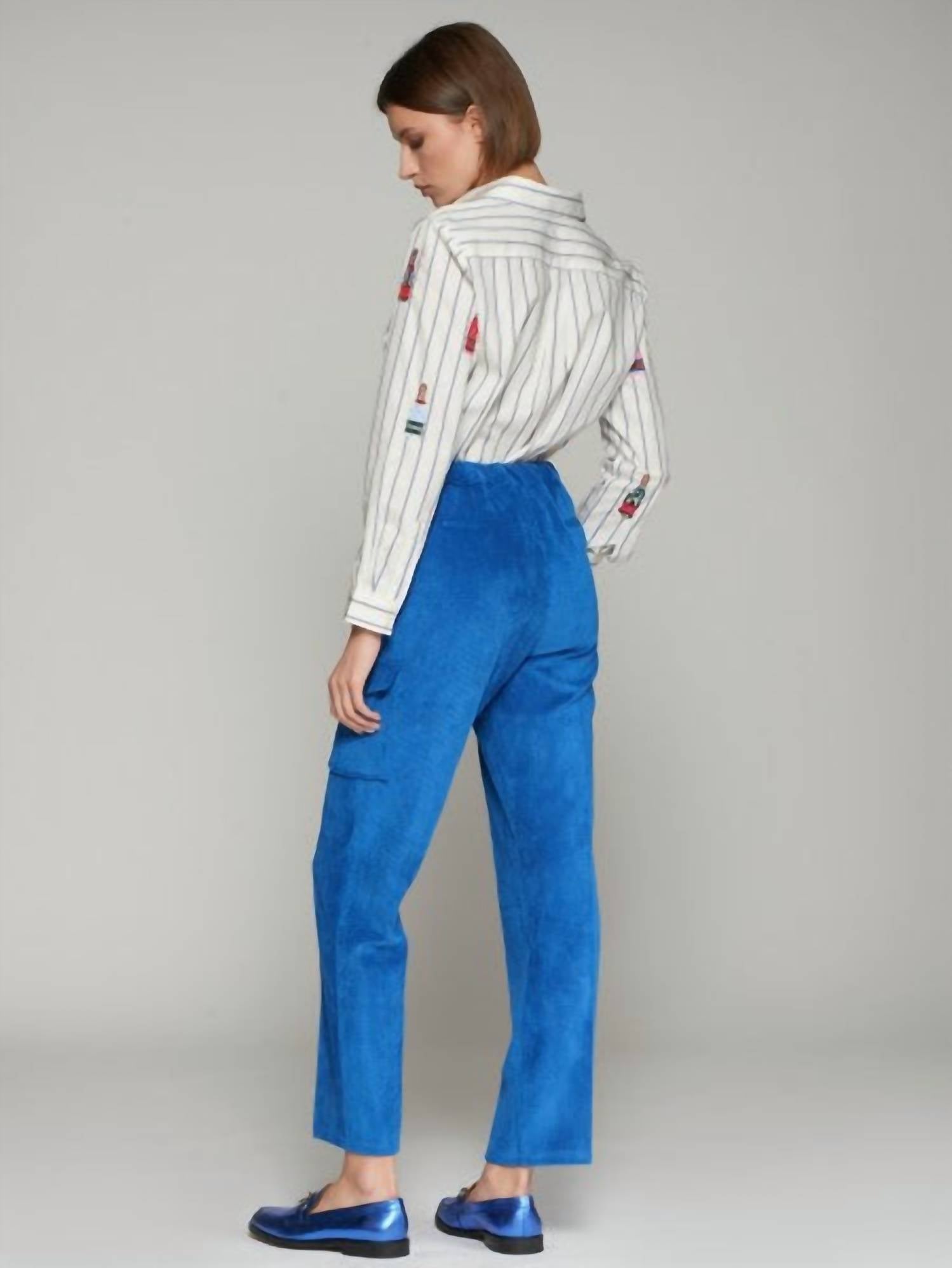 Vilagallo - Corduroy Corded Pants