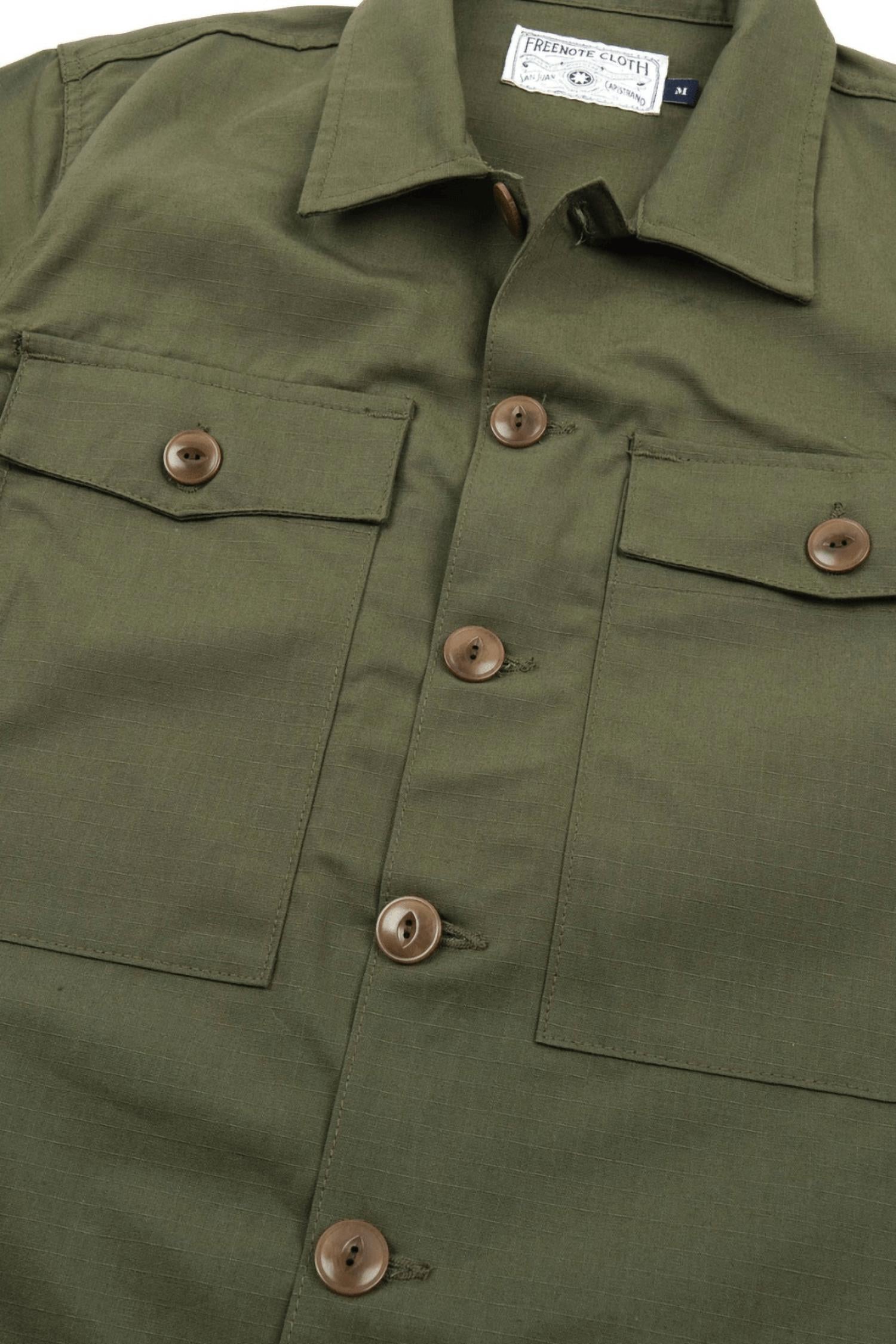Freenote Cloth - Men's Midway Cpo Ripstop Shirt Jacket