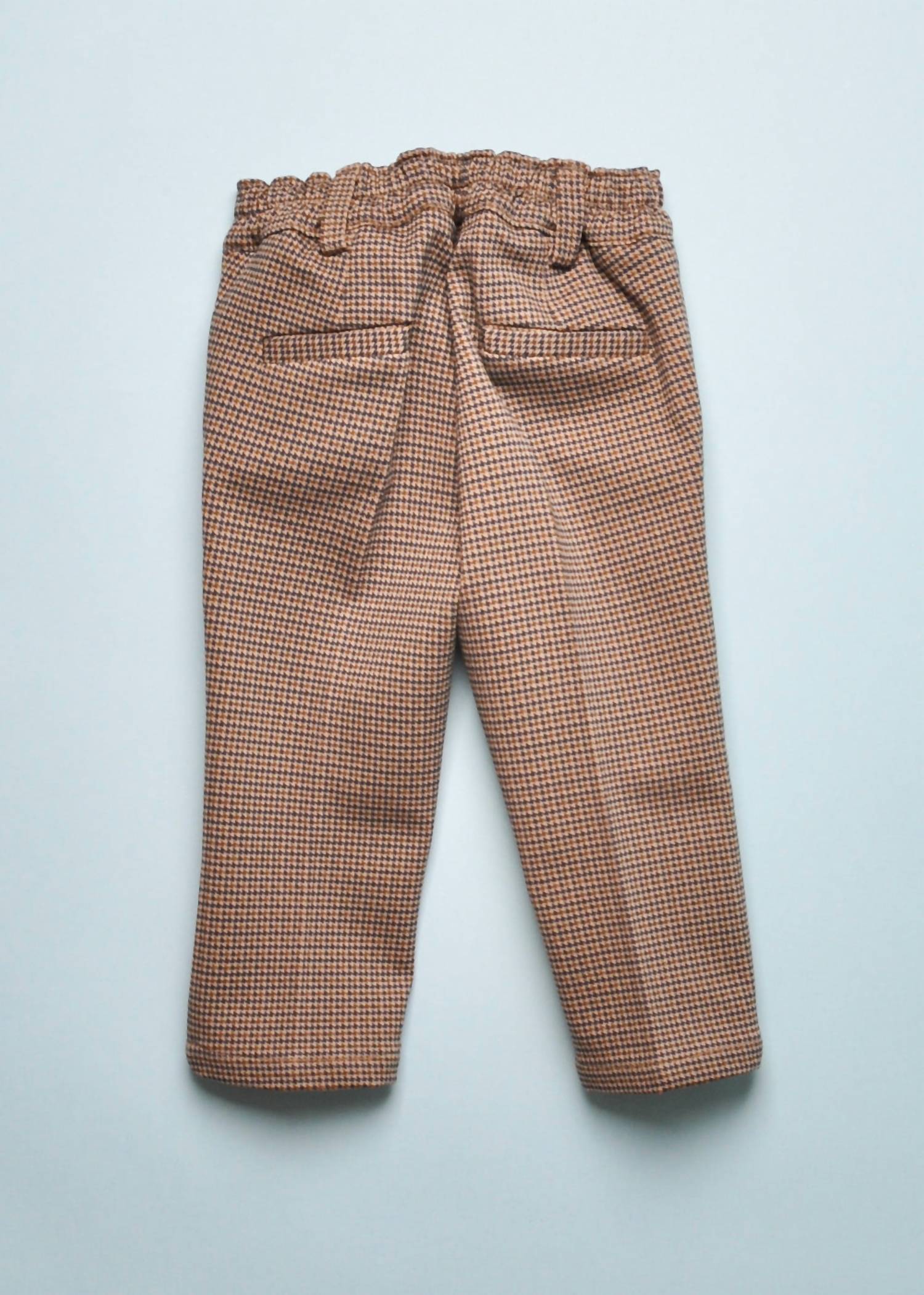 Emanuel Pris Boys Herringbone Pantalone in navy sahara - kids' item - detail view