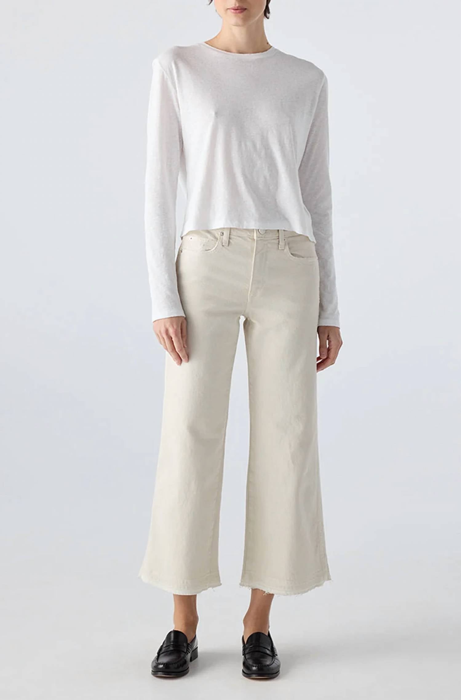 Amo - Marjorie Mid Rise Wide Leg Jean
