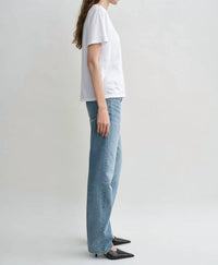 TOTEME Low Straight Denim Jean in true vintage - women's jeans - alternate view