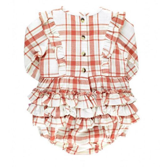 Rufflebutts - Baby Girls' Siena Flutter Bubble