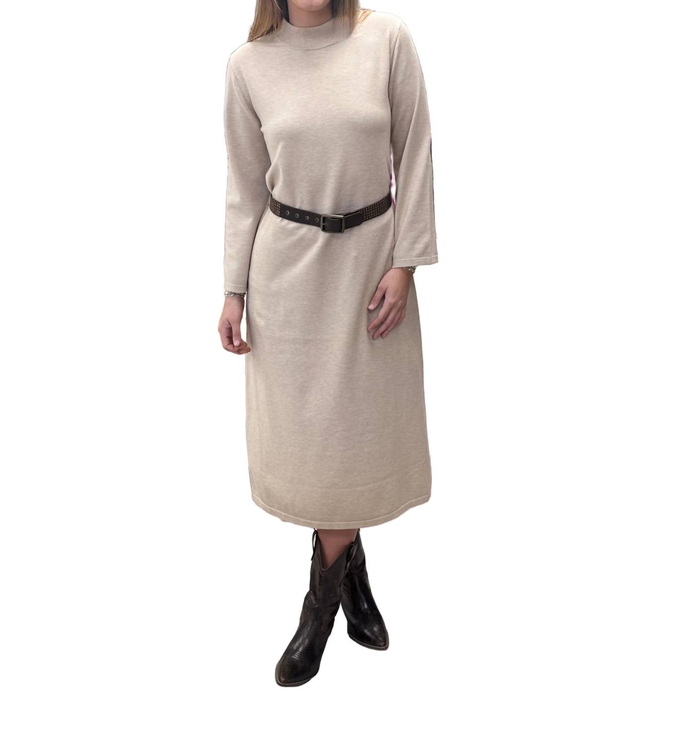 Entro - Mockneck Midi Dress