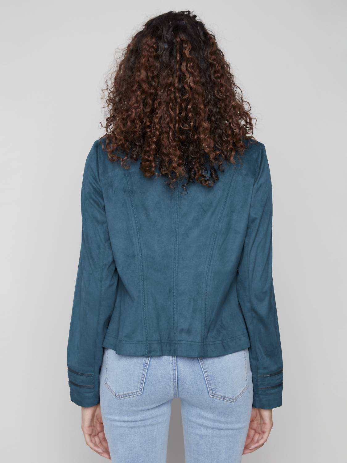 Charlie B - Faux Suede Jacket