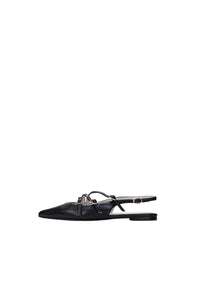Yosi Samra - Women's Ava Slingback Leather Flat