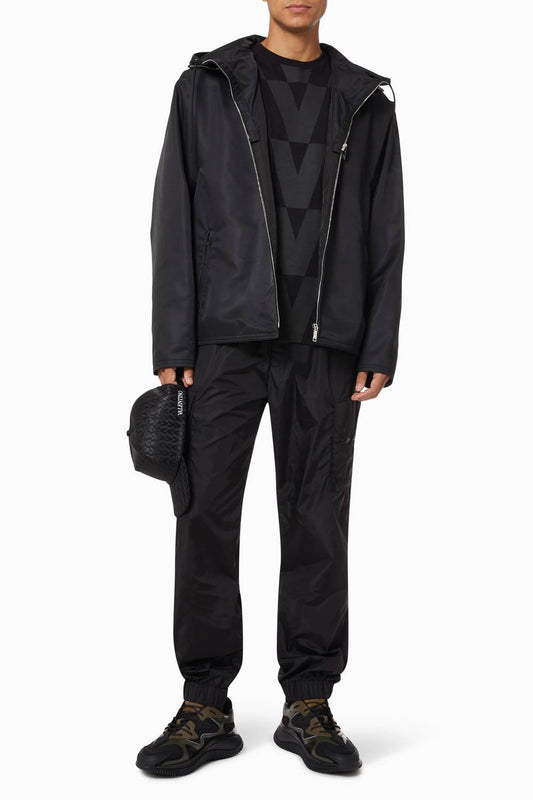 Valentino - Nylon Pea Coat